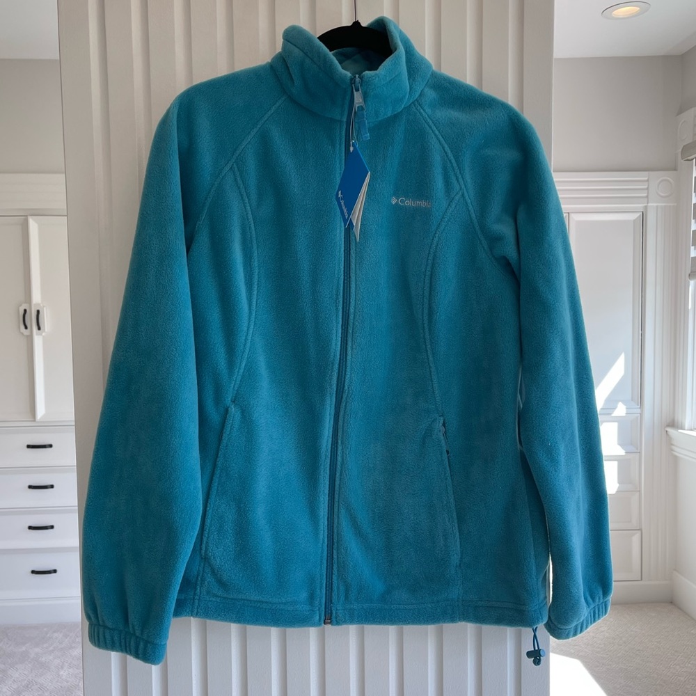 Columbia Blue Fleece Jacket